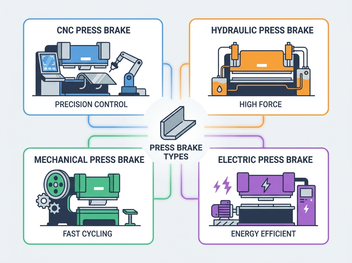 Machine de presse plieuse en fonctionnement